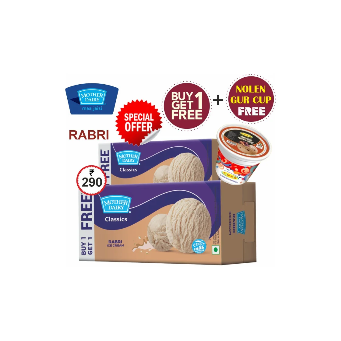 RABRI + NOLEN GUR CUP